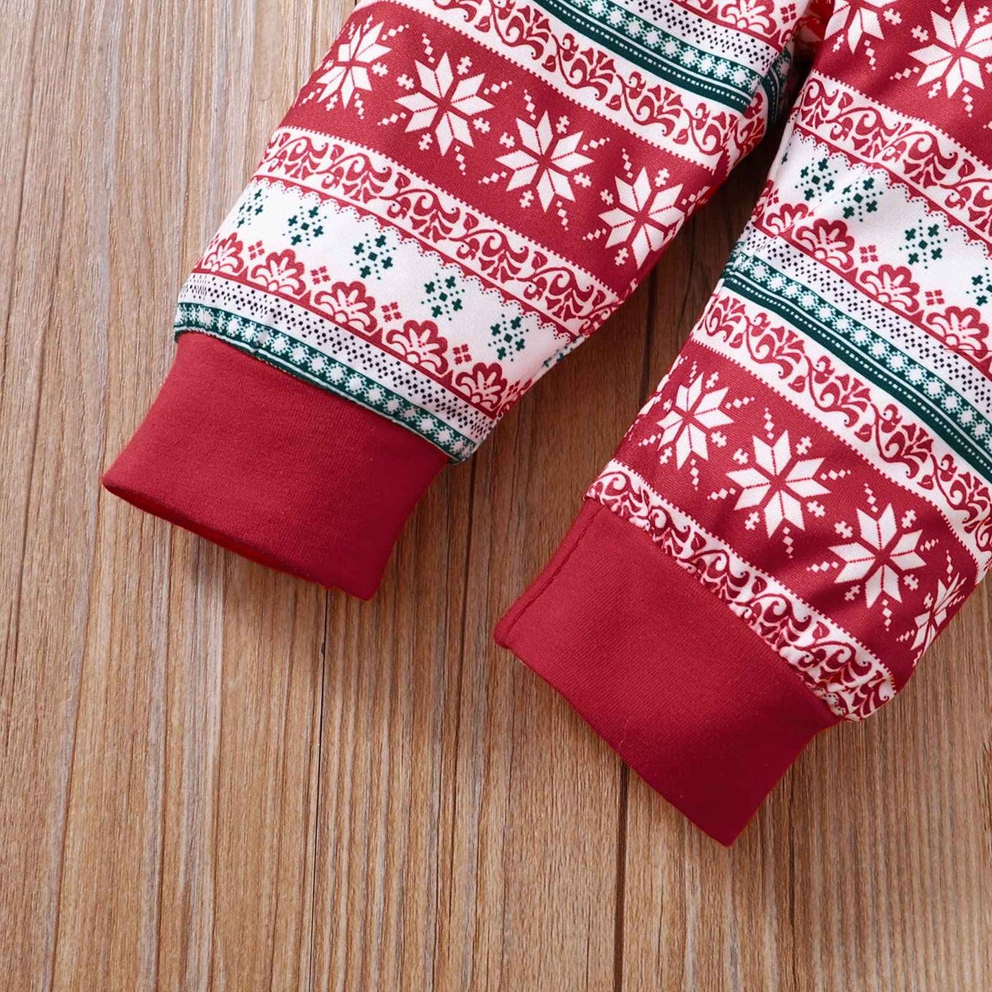 Verve Jelly Toddler Baby Girl My 1st Christmas Outfits Xmas Romper Long Sleeve Letter Print Bodysuit Snowflake Trousers with Hat Headband Set of 4