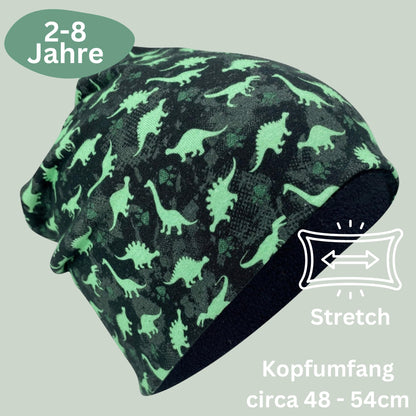 HECKBO Children's Beanie Hat & Scarf, Tube Scarf Set, for Girls and Boys, 95% Cotton, Autumn, Spring, Winter