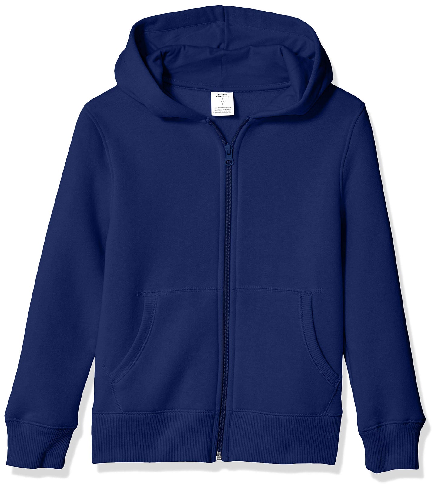 Essentials Boys Fleece Zip Up Hoodie