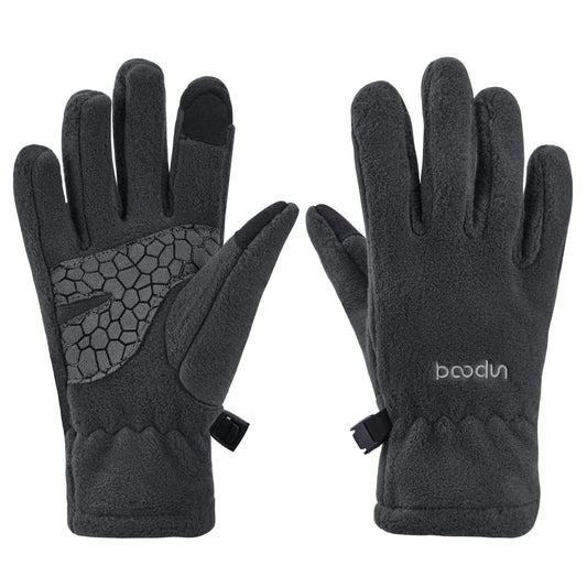 Arcweg Children's Gloves, Fleece, Warm Running Gloves, Winter Gloves, Non-Slip Cycling Gloves, Touchscreen Gloves for Boys and Girls, Finger Gloves for Sports, Outdoor, Camping, Hiking, Running