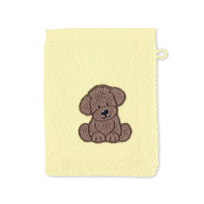 Sterntaler Waschhandschuh Esel Emmi, Größe: 21 x 15 cm, Mittelblau 7202070