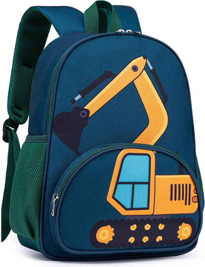 Kinderrucksack Jungen Kinder Rucksack Tagesrucksack Vorschulrucksack Kindergartentasche Schulrucksack für Schule Kita 38cm 3-8Y