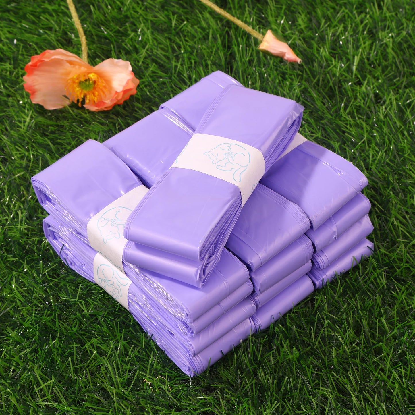 Pack of 18 Refill Film Nappy Bin, Nappy Bin Refill Cassettes, for Angelcare Refill Cassettes, for Spross Refill Cassettes, for Tommy Tipee Filling Box, 4.5 m Nappy Bin, Odour-Proof