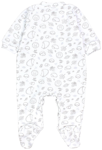 TupTam Baby Jungen Schlafstrampler Langarm Strampler Schlafanzug mit Fuß 3er Pack
