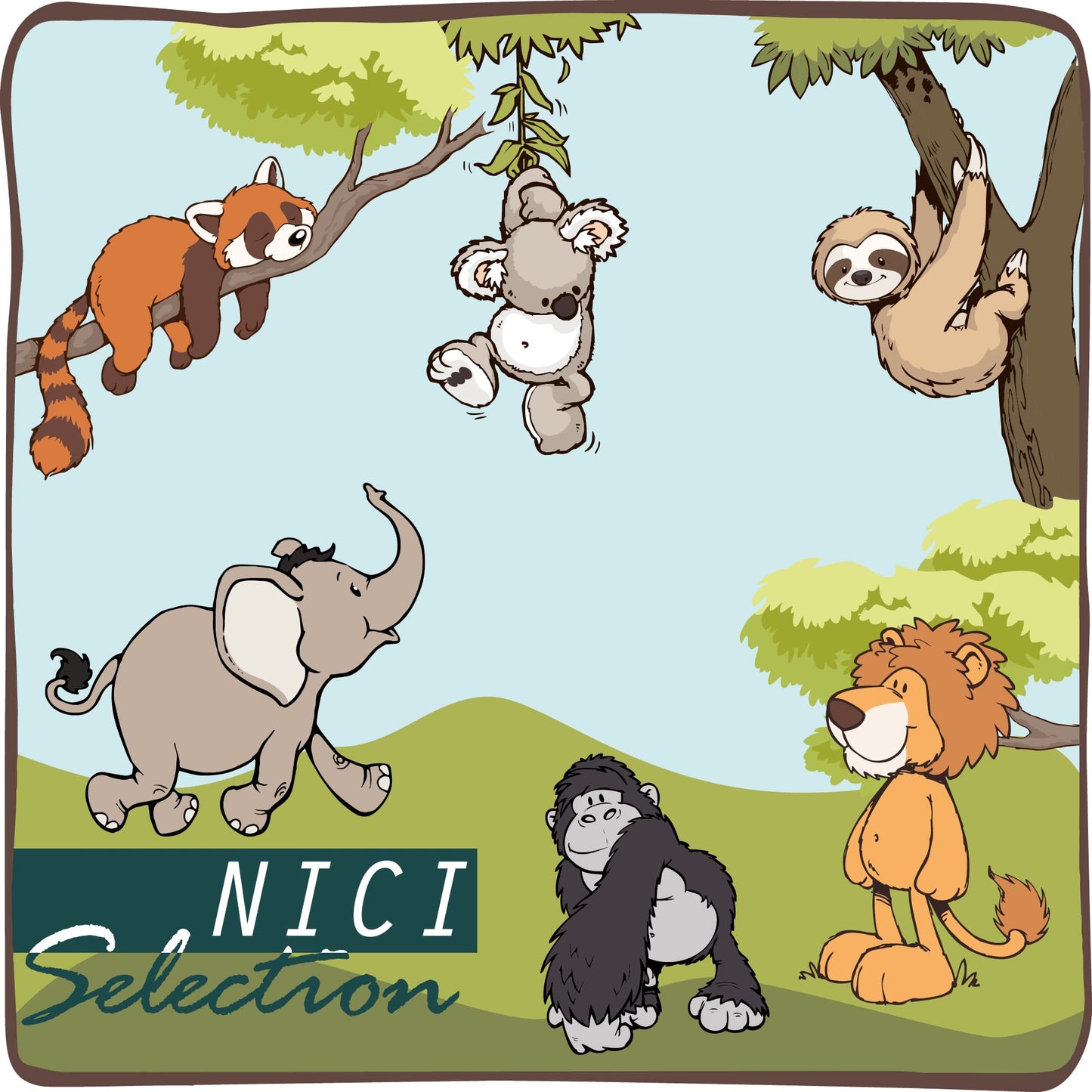 NICI Kuscheltier Koala 25 cm – Koala Plüschtier für Mädchen, Jungen & Babys – Flauschiger Stofftier Koala zum Spielen, Sammeln & Kuscheln – Gemütliches Schmusetier