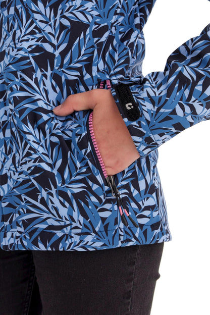 Killtec Girls' Softshell Jacket Print Softshell Jacket / Outdoor Jacket with Hood