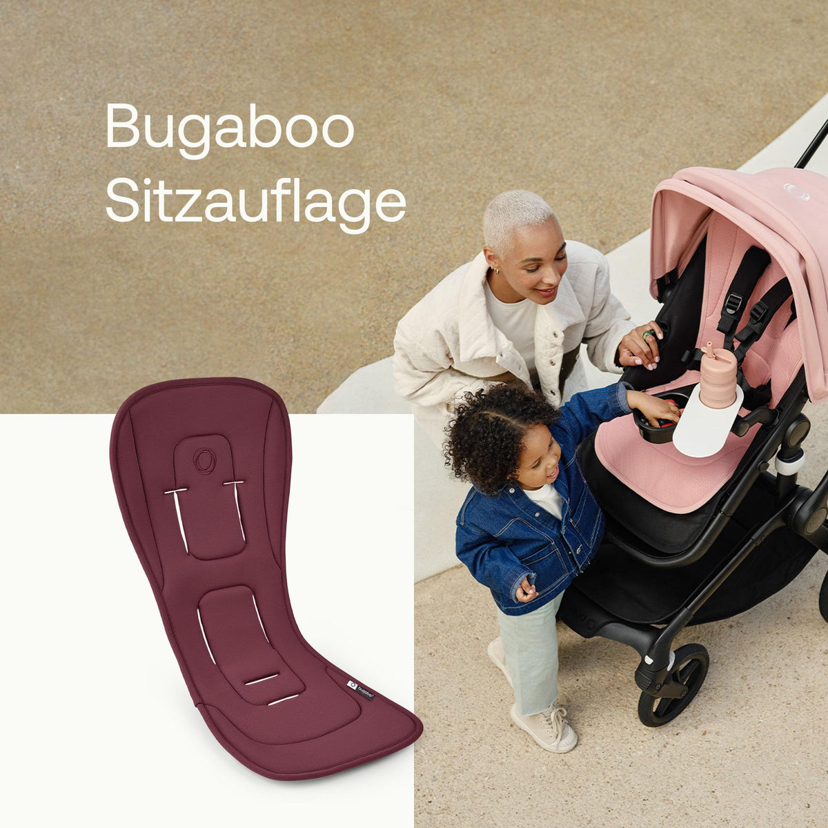 Bugaboo Duo-Komfort Sitzauflage für Vier Jahreszeiten