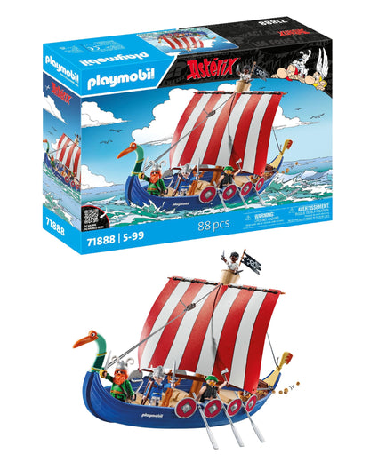 PLAYMOBIL Asterix 71542 Roman Camp, Exciting Conquest of the Camp by the Gauls, Includes Magic Potion for More Body Strength, Detailed Toy for Children from 5 Years