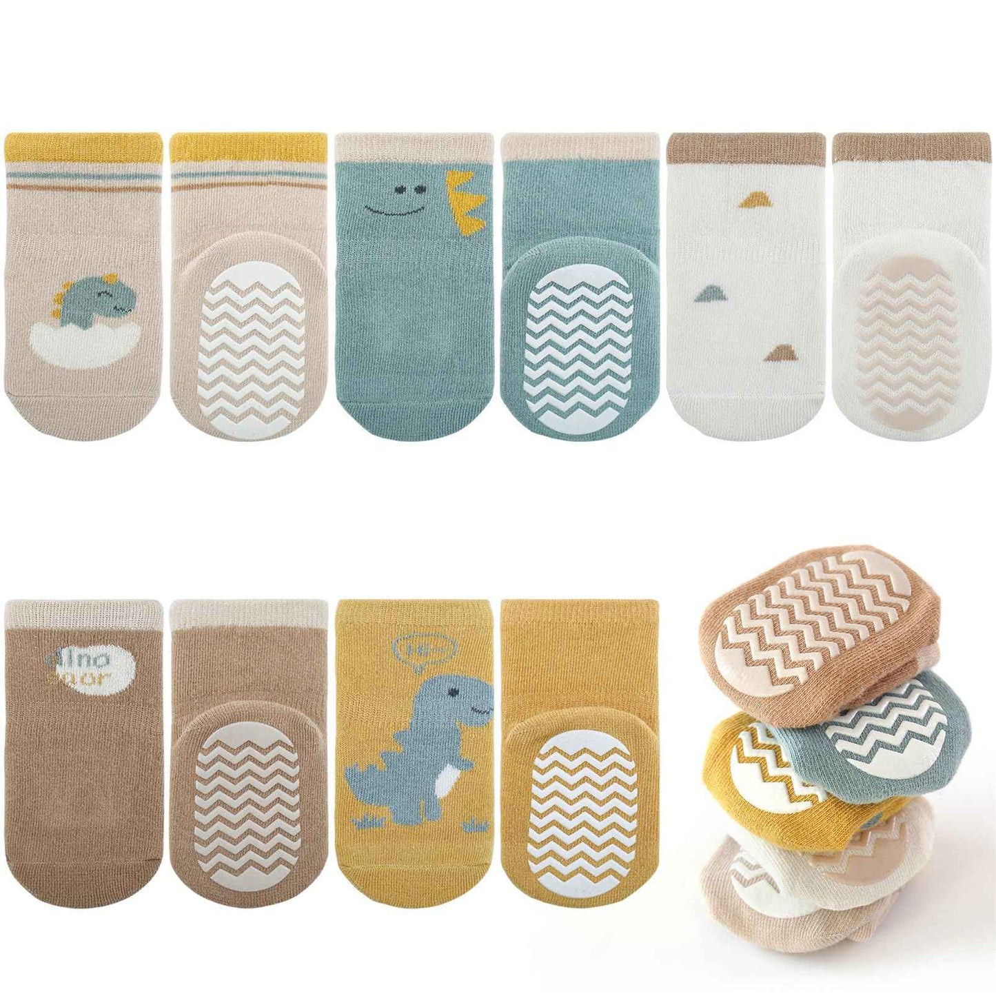 outfit spring Non-Slip Socks Baby, Non-Slip ABS Socks Children, Newborn Cotton Stopper Socks Non-Slip Socks Crawling Socks for Birth Girls Boys Gift 0-5 Years