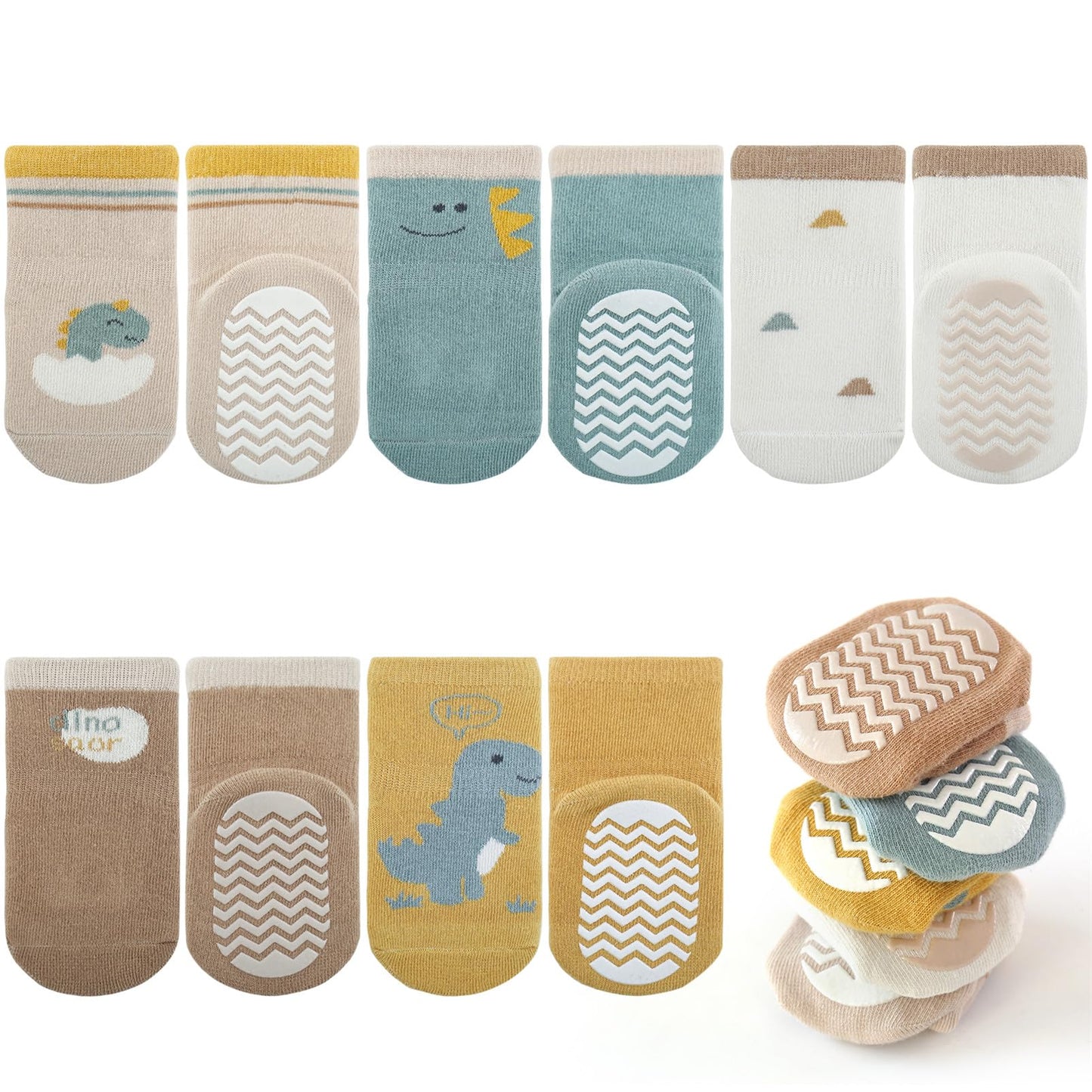 outfit spring Non-Slip Socks Baby, Non-Slip ABS Socks Children, Newborn Cotton Stopper Socks Non-Slip Socks Crawling Socks for Birth Girls Boys Gift 0-5 Years
