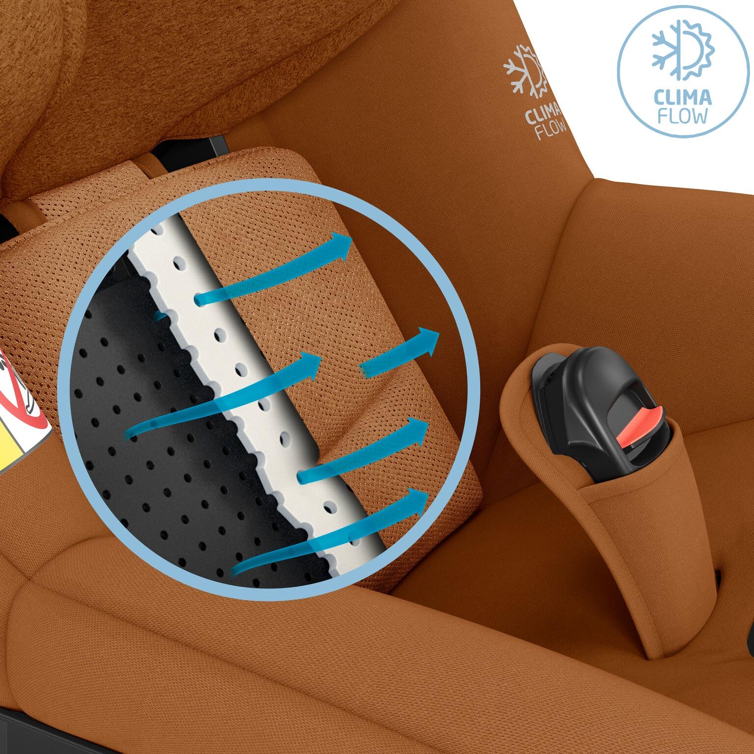 Maxi-Cosi Mica Pro Eco i-Size, 360°-Kindersitz mit ISOFIX, 0-4 Jahren, 40-105 cm, ClimaFlow, G-CELL-Seitenaufprallschutz, drehbarer Kindersitz, Neugeborene & Kleinkindsitz, Authentic Graphite - Meloni2