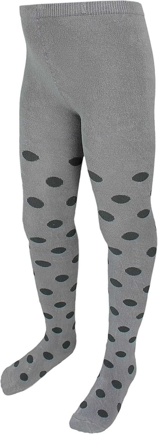 TupTam, Girls' Knitted Tights, Colourful Pattern, Pack of 6