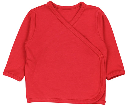 TupTam Baby Mädchen Langarm Wickelshirt Baumwolle 5er Set