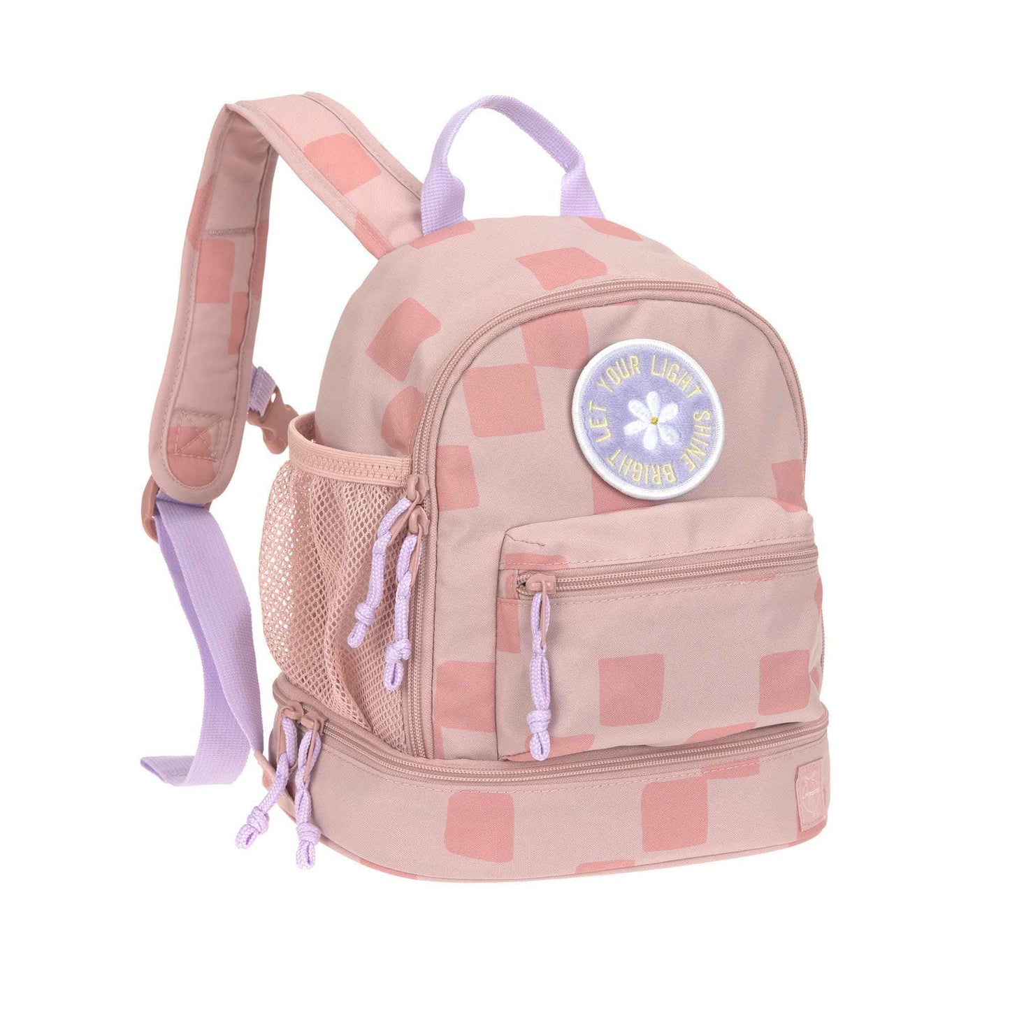 LÄSSIG Children's Backpack Nursery Bag with Chest Strap 6.5 L from 3 Years, Adventure Tractor, Kids Backpack