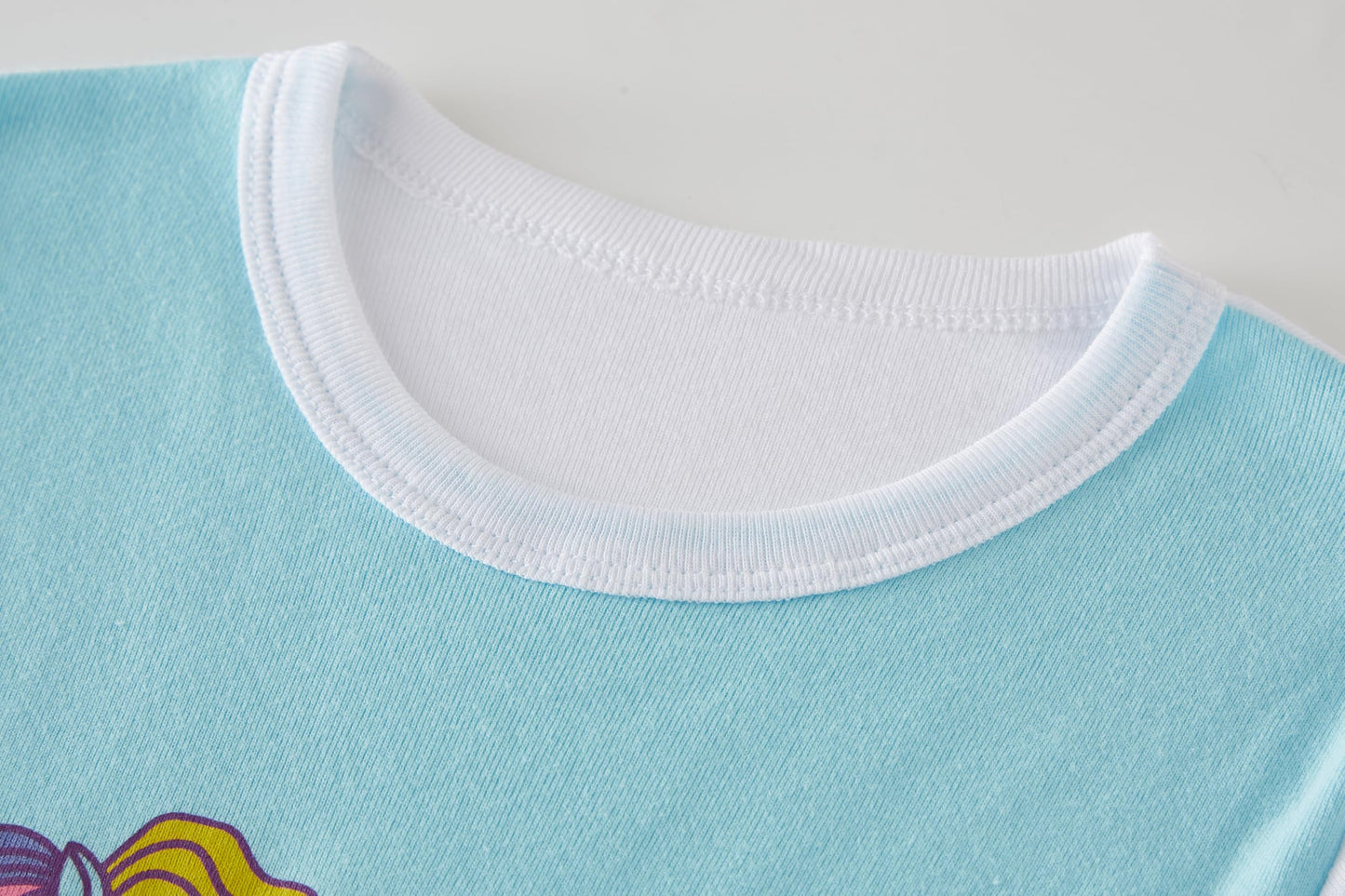 LOLPIP Mädchen Pyjamas 100% Baumwolle Schlafanzug für Kinder Schlafkleidung Langarm 4 Stück Set 1-12 Jahre