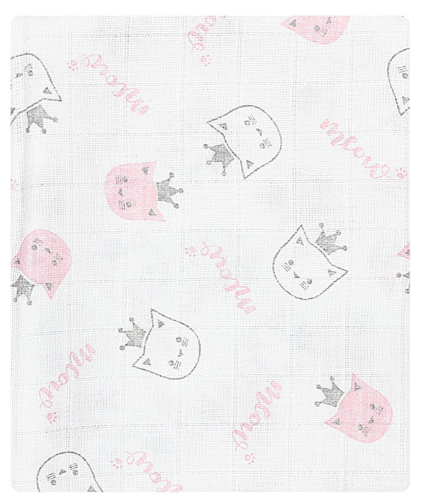TupTam Baby Mullwindeln Spucktücher 70x80 5er / 10er Pack, Farbe: Mädchen 5, Anzahl der Teile:: 5er Pack