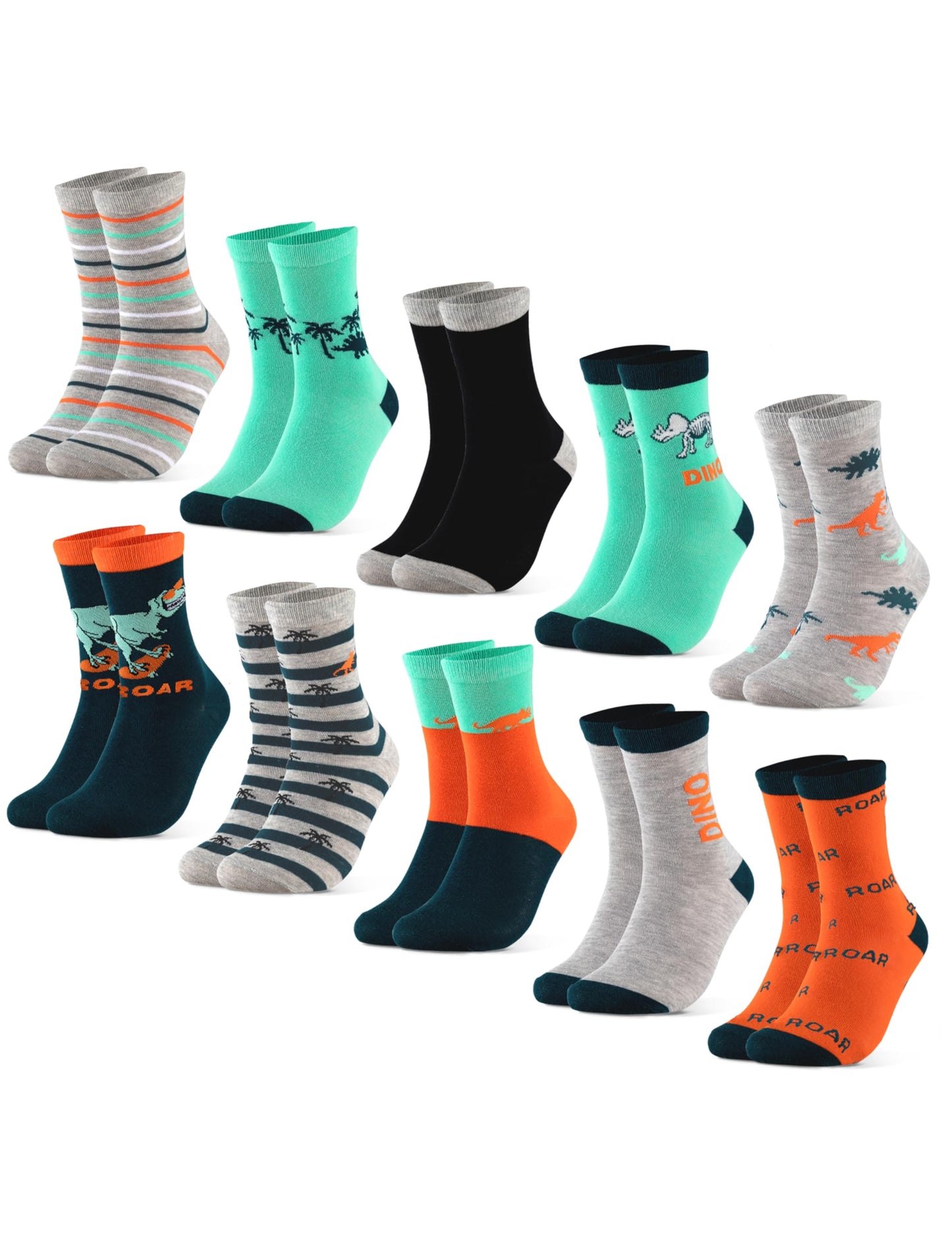 Occulto Jungen & Mädchen Motiv Socken 10er Pack (Modell: Fantasia)