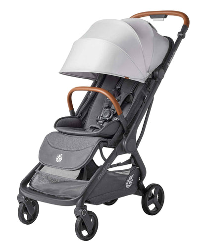 Ergobaby Metro3 Kinderwagen Buggy mit Liegefunktion, Baby-Buggy ab Geburt bis 22kg (0-4 Jahre), Zusammenklappbar und Autositz Kompatibel, höhenverstellbarer Griff, ergonomischer Sitz, Graphite Grey