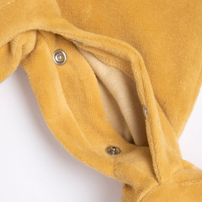 Chicco, Babystrampler Aus Warmem Und Weichem Nicki, Mit Praktischer Schrittöffnung, Ideal Für Den Winter, Babykleidung für 0-24 Monate, Designed in Italy