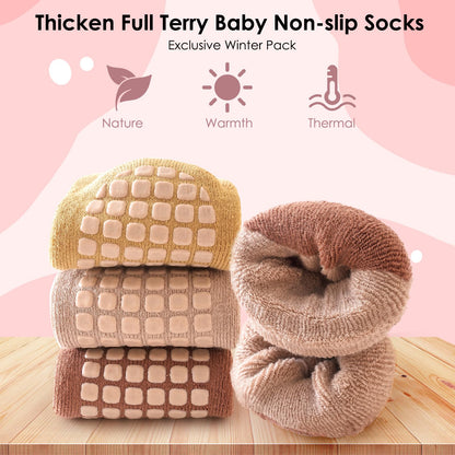 Simpeak Baby Socks, ABS Socks, Non-Slip Baby Socks, Non-Slip Baby Socks, Boys and Girls, Stopper Socks, Baby 0-36 Months