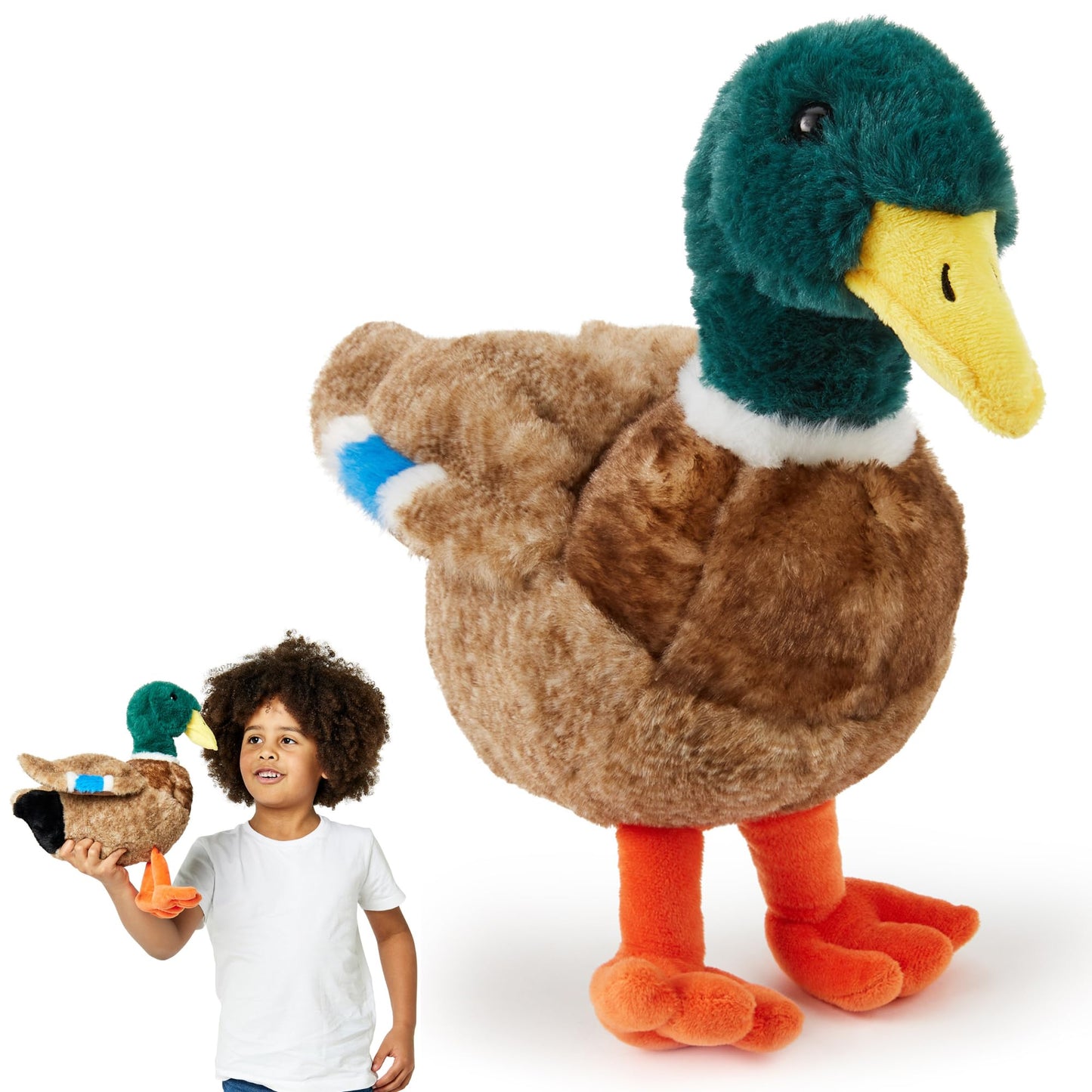 Zappi Co 100% recycelte Plüsch-Plüschtiere - Weiche und kuschelige Stofftiere, perfekte Begleiter für Kinder und Neugeborene (13-15cm) (Elefant)