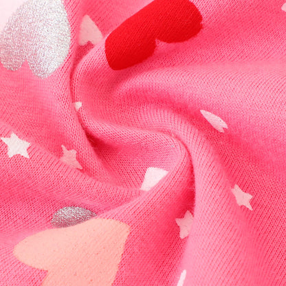 Mädchen Kleid Baumwolle Rundhals Rüschen Ärmellos Lässige Einhorn Cartoon-Applikationen Blau/Weiße Gestreift Kleidung Kinder Sommer Party Festliches Prinzessin A-Linie Kleider Gr. 98-128