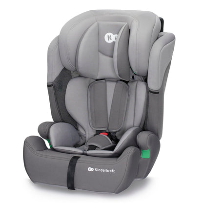 Kinderkraft Kinderautositz COMFORT UP I-SIZE, Autokindersitz, Kindersitz, ein Autositz für Kinder von 76-150 cm, 5-Punkt-Sicherheitsgurt, Einstellbare Kopfstütze, ECE R129/03, Grau - Meloni2