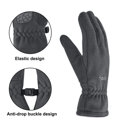 Arcweg Children's Gloves, Fleece, Warm Running Gloves, Winter Gloves, Non-Slip Cycling Gloves, Touchscreen Gloves for Boys and Girls, Finger Gloves for Sports, Outdoor, Camping, Hiking, Running