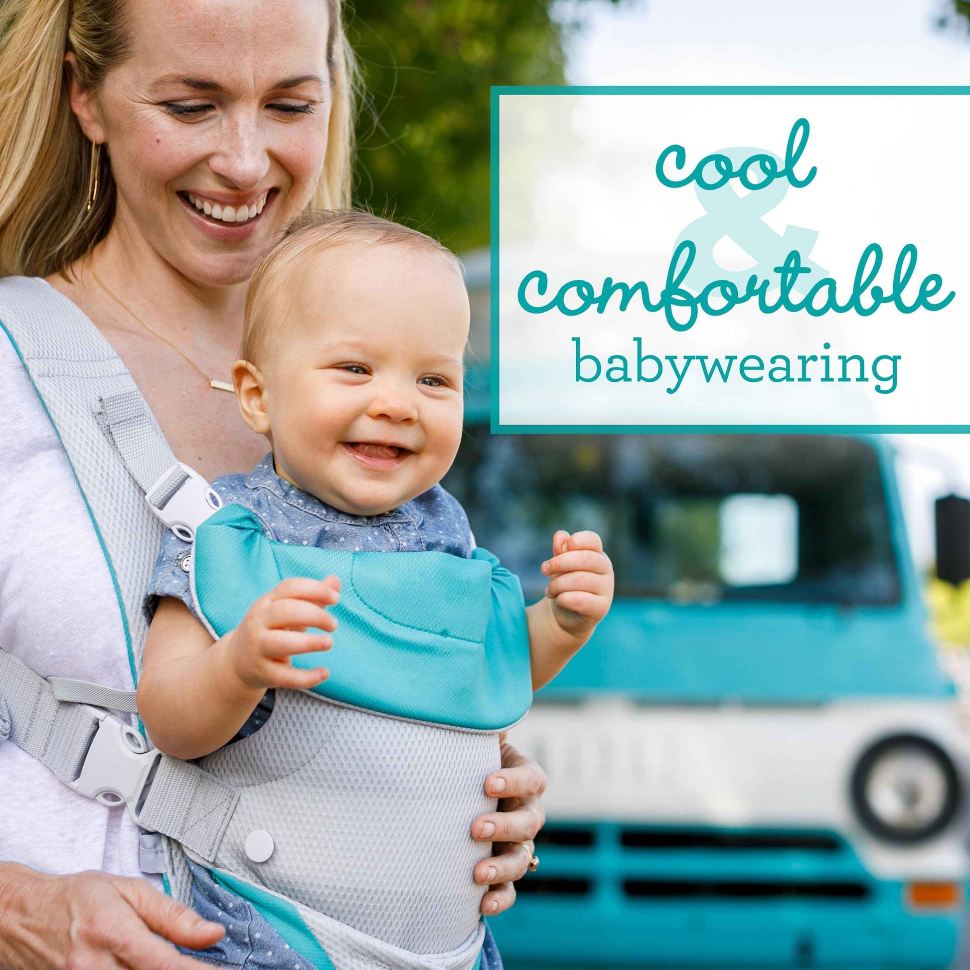 Infantino Flip Advanced 4-in-1 Babytrage, Ergonomisch, Umwandelbar, mit Blickrichtung Nach Innen und Außen, Vorne und Hinten Tragbar für Neugeborene bis Kleinkinder von 3,6-14,5 kg, Grau