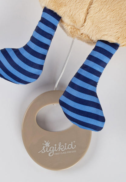 SIGIKID 40356 Spieluhr Hase Musik Mädchen und Jungen Babyspielzeug empfohlen ab Geburt mehrfarbig