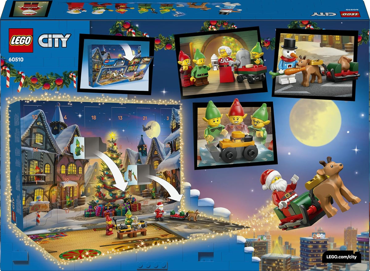 LEGO City Adventskalender 2026 Mit 24 Überraschungen Für Kinder Ab 5 Jahren