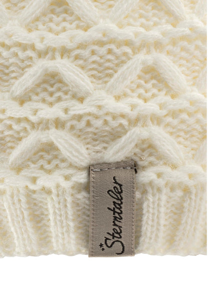 Sterntaler Knitted Cotton Hat (Organic) - GOTS Unisex Beanie 