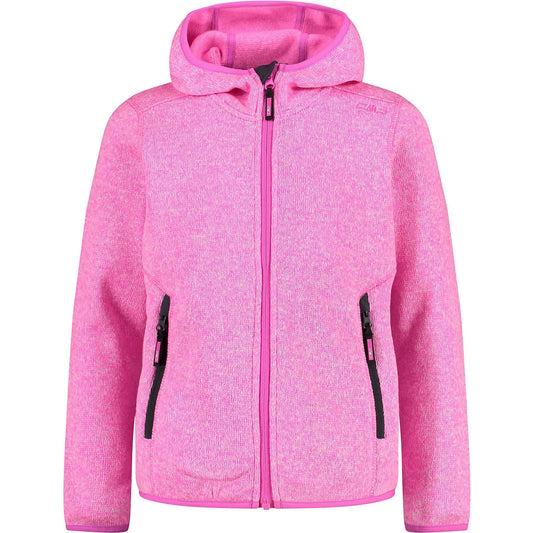 CMP Kids' Knit Tech Jacket with Fixed Hood Kid G Jacket Fix Hood 