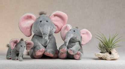 Plüsch Elefant BabySugar - Kuscheltier - Größe (XS) 13 cm | Extra weich - Waschbar bei 30 °C - DIN EN 71 geprüft - Ab Geburt geeignet - Hochwertige Verarbeitung