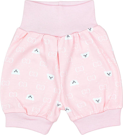 TupTam Baby Mädchen Pumphose Sommershorts 5er Set