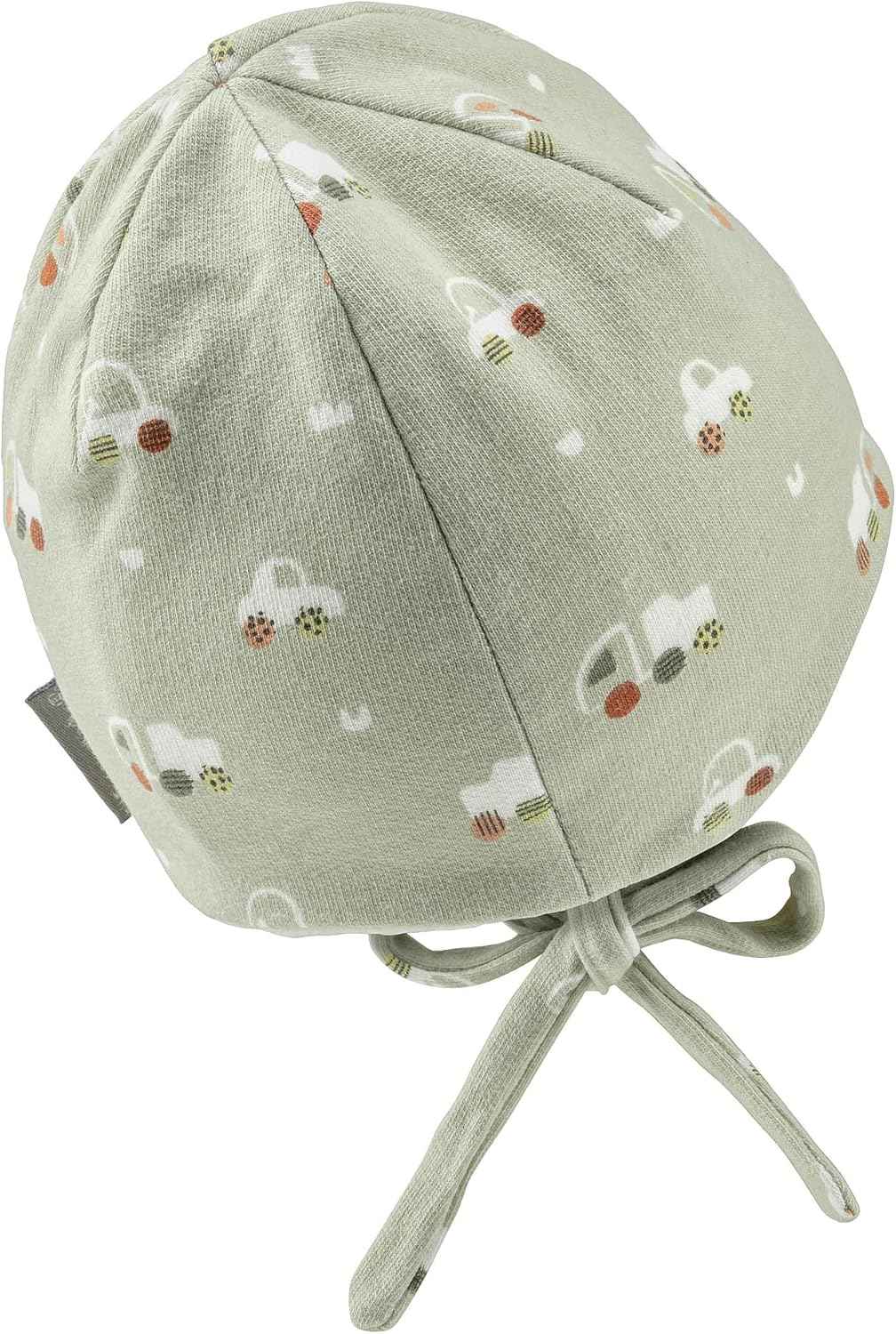 Sterntaler Beanie Sweat Printed with Dinosaurs Boys - Baby and Children's Hat Made of Sweat Fabric
