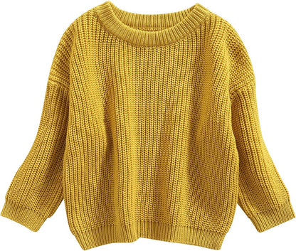 Geagodelia Baby Jumper Girls Boys Winter Knitted Sweater Shirt Knitted Jumper Long Sleeve Autumn Tops Soft Toddler Outwear