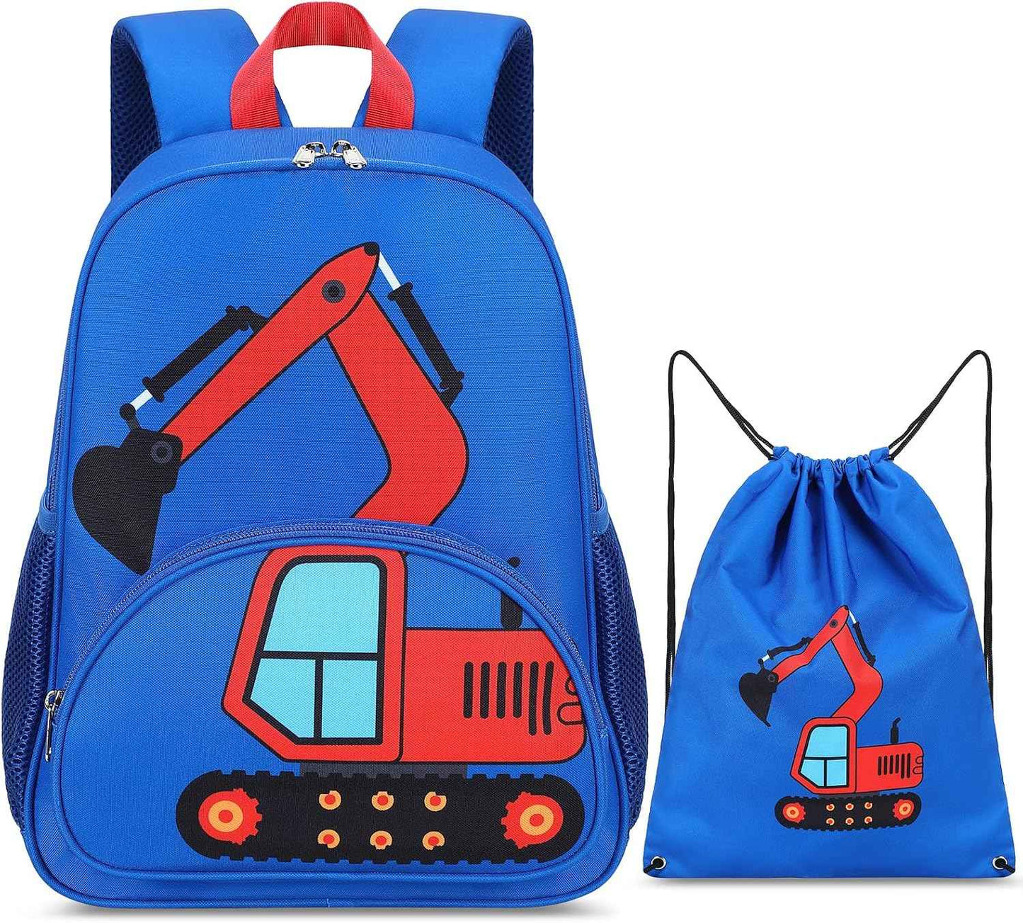 Kinderrucksack Jungen Kinder Rucksack Tagesrucksack Vorschulrucksack Kindergartentasche Schulrucksack für Schule Kita 38cm 3-8Y