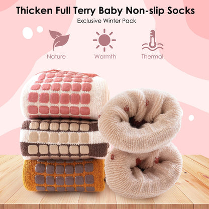 Simpeak Baby Socks, ABS Socks, Non-Slip Baby Socks, Non-Slip Baby Socks, Boys and Girls, Stopper Socks, Baby 0-36 Months