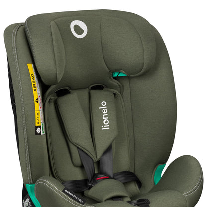 LIONELO Bastiaan i-Size One 360o drehbarer Autositz für Kinder von 40-150 cm, Montage in Fahrtrichtung und entgegen der Fahrtrichtung möglich, ISOFIX Pas TopTether Einstellbare Rückenlehne