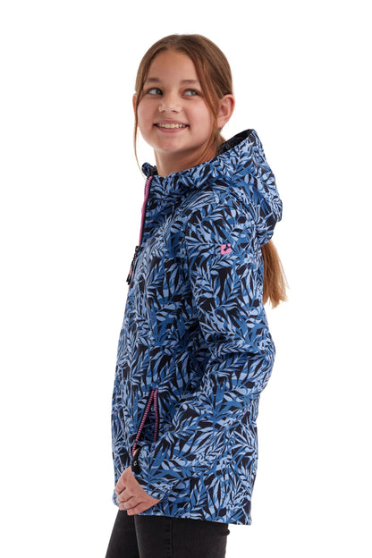 Killtec Girls' Softshell Jacket Print Softshell Jacket / Outdoor Jacket with Hood