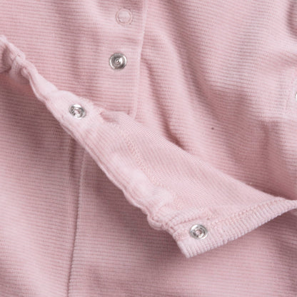 Chicco, Baby-Strampler für Jungen und Mädchen aus warmem und weichem Velours, mit praktischer Knopföffnung, ideal für den Winter, Babykleidung für 0-24 Monate, entworfen in Italien