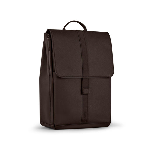 Bugaboo Wickelrucksack, Wasserabweisende Tasche aus nachhaltigem Material, Einfach zu reinigen, mit Wickelunterlage und isolierter Halterung für Flaschen, Midnight Black