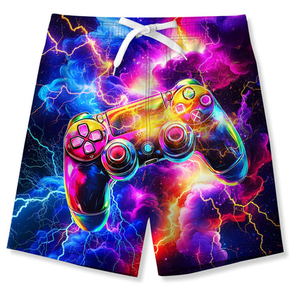 Fanient Badehose für Jungen lustige 3D Gedruckt Grafik Schnelltrocknend Beachwear Sport Laufen Badebekleidung Boardshorts
