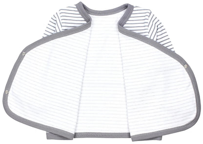TupTam Baby Jungen Langarm Wickelshirt Baumwolle 5er Set