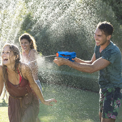 Wasserpistole für Kinder, 2-teilige Wasserpistole mit langer Reichweite, Super Squirter für Kinder und Erwachsene, das perfekte Spielzeug für Sport, Pools, Gärten, Strände und Wasserschlachten im Freien