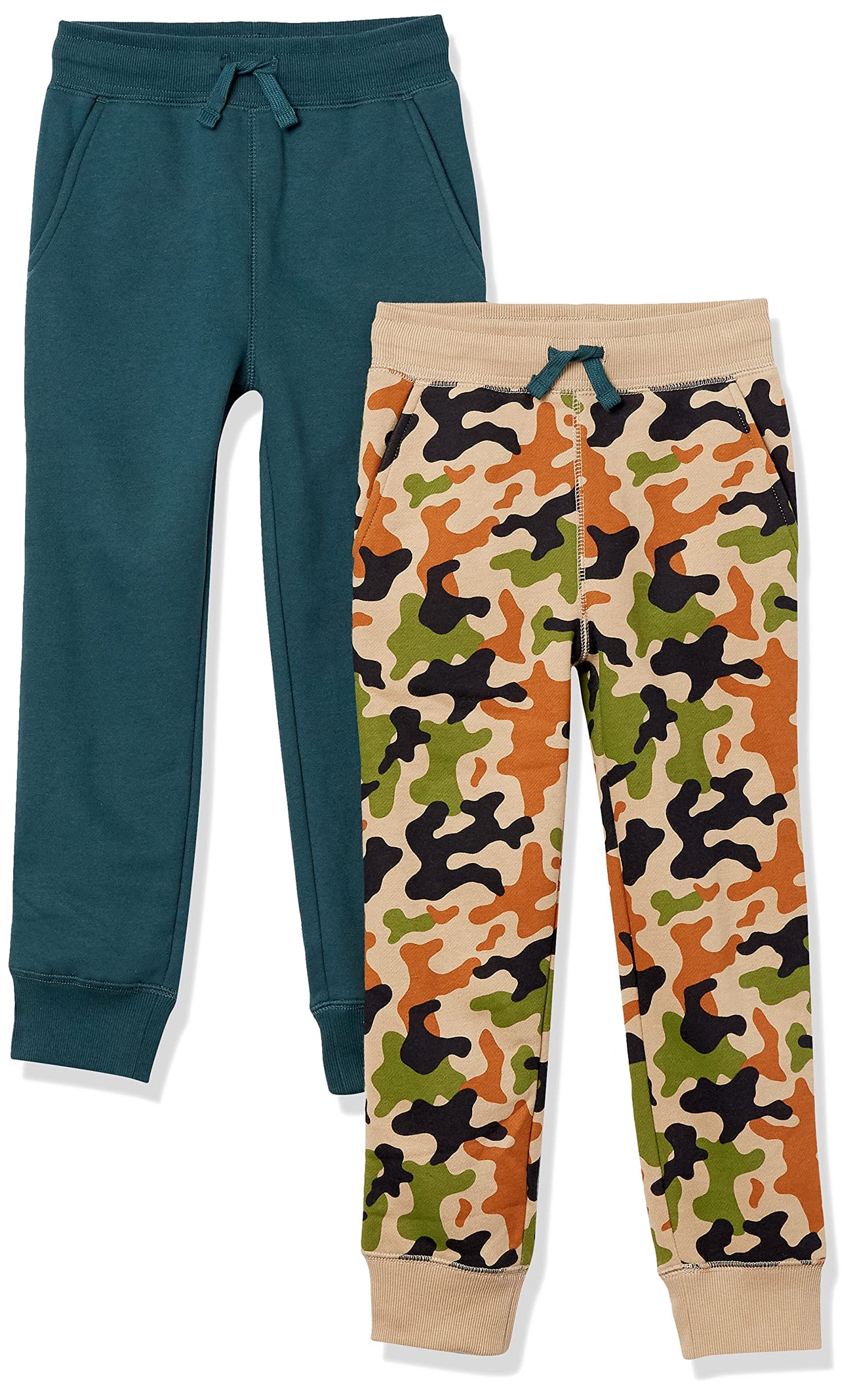 Amazon Essentials Jungen Fleece-Jogginghose, Multi-Packs