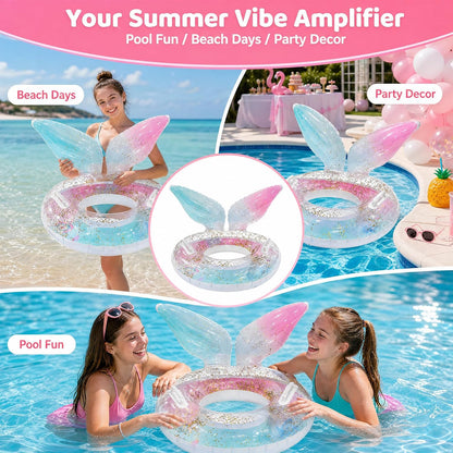 Baby Schwimmring, Baby Schwimmen Ring, Schwimmhilfe mit Schwimmsitz, Schwimmreifen für Kleinkind von 6 Monate bis 48 Monate, Schwimmlernhilfe für Mädchen und Jungs