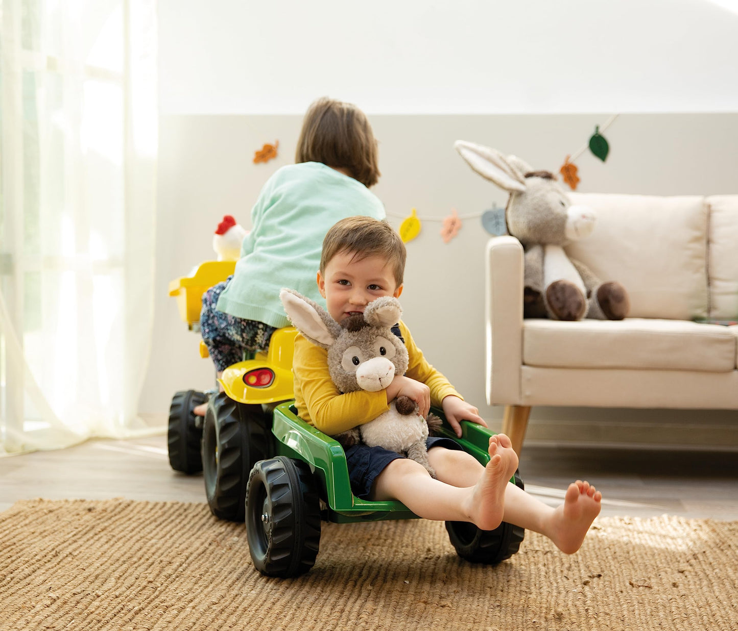 NICI Kuscheltier Esel Donkeylee 12cm stehend Green