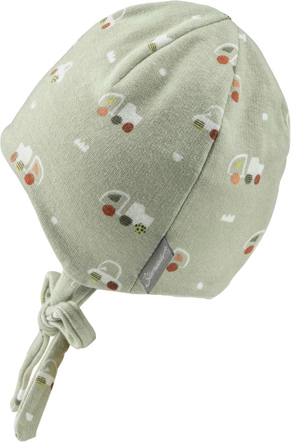 Sterntaler Beanie Sweat Bedruckt mit Dinosauriern Jungen - Baby- und Kindermütze